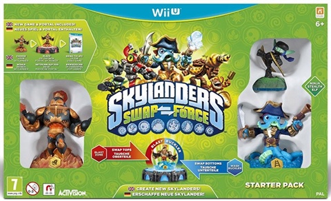 Wii U Skylanders games starter shops Bundle lot